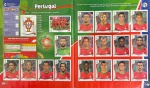 Brasil 2014 - SELEÇÃO DE PORTUGAL COMPLETA - Grupo G - Figurinhas 507 a 525- Paginas 60 e 61 - São 19 Cromos auto colantes Originais para completar seu álbum da Copa Brasil 2014 - Oportunidade unica pois no mercado cada figurinha é vendida pelo menos a R$ 10.00