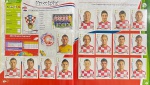 Brasil 2014 - SELEÇÃO DA CROÁCIA COMPLETA - Grupo A - Figurinhas 51 a 69 - Paginas 08 e 09 - São 19 Cromos auto colantes Originais para completar seu álbum da Copa Brasil 2014 - Oportunidade unica pois no mercado cada figurinha é vendida pelo menos a R$ 10.00