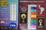 2022 - FIGURINHAS 00 e FWC 1 a FWC 7 (Logos Panini e Fifa, Logo da Copa, Mascote da Copa e Taça da Copa) - COPA DO MUNDO QATAR 2022 - 8 FIGURINHAS SEM REPETIÇÃO - Posições: 00 e FWC 1 a FWC 7 - Paginas: Contra Capa e 1 - Figurinhas Originais PANINI sem uso (para colar no álbum)