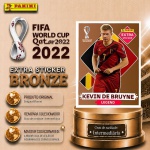 2022 - KEVIN BRUYNE BRONZE - EXTRA LEGEND (Bélgica) - Figurinha Original PANINI do Álbum da COPA DO MUNDO FIFA 2022 - Raridade - Intermediária - Imagem ilustrativa de uma das peças do acervo, o cliente vai receber a figurinha descrita neste anúncio