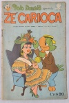 Raridade Máxima: Gibi Zé Carioca Nº 521 (1961)  Editora Abril  1º Ano de Publicação  Homenagem a Carmen Miranda