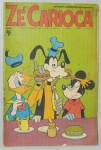 Gibi Raro Zé Carioca Nº 929 (1969)  Editora Abril  Clássico Walt Disney com Donald, Mickey e Pateta na Capa