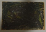 JORGE GUINLE ,óleo e acrílico sobre papel.Representando"sem título",medindo 34 x 23 cm.A.C.I.E. COM DOCUMENTO DO SR. Marco Aurélio