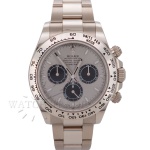RELÓGIO ROLEX DAYTONA GHOST OURO BRANCO 18K (0.750) MOSTRADOR PANDA. REF. 126509. CAIXA EM OURO BR