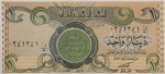Numismática, IRAQ. Uma Cédula P-79 1 Dinar 1992 Flor de Estampa
