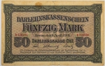 Numismática, GERMANY. Uma Cédula 50 Mark 1918