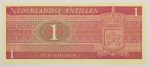 Numismática, NEDERLANDSE ANTILLEN. Uma Cédula P-20 1 Gulden 1970 Flor de Estampa