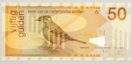 Numismática, NEDERLANDSE ANTILLEN. Uma Cédula P-30 50 Gulden 2012 Flor de Estampa