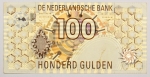 Numismática, NEDERLANDS. Uma Cédula 100 Gulden 1992