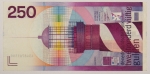 Numismática, NEDERLANDS. Uma Cédula 250 Gulden 1985
