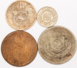 Numismática, BRASIL. Quatro Moedas Nacionais Antigas