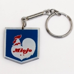 Colecionismo. Chaveiro antigo promoção Miojo. Em acrílio, 3,5cm, original. Complete sua coleção