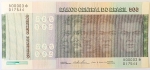 Numismática, Brasil. Cédula de 500 Cruzeiros 1979 C-150a SOB