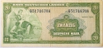 Numismática, Alemanha. Cédula de 20 Marcos 1949 P-17a