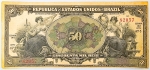 Numismática, Brasil. Cédula de 50 Mil Réis 1916 R-127