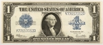 Numismática, Estados Unidos. Cédula de 1 Silver Dólar 1923 P-342(1)