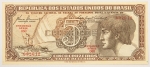 Numismática, Brasil. Cédula de 5 Cruzeiros C-111 Série 060 FE
