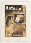Colecionismo - Arte original preliminar feita a mão da Cia de Cigarros Souza Cruz - Base para confecção de propagandas  - referente ao maço de cigarros ASTORIA - Anos 30