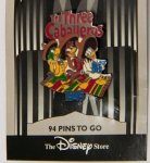 Colecionismo - Pin da Disney Original - Ano 2000 - Count Down to Millennium - Com Zé Carioca, Donald e Panchito - Alusivo ao Filme - Você já foi  a Bahia