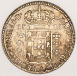 Numismática, Brasil. 960 Reis 1816 R. Rio. Lindo Patacão Ainda por Ser Devidamente Classificado
