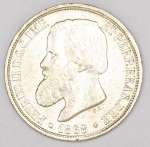 Numismática, Brasil. 200 Reis 1868 Prata Cabecinha