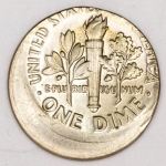 Numismática, USA Raridade Dime com Magnífico Boné. 100% Original