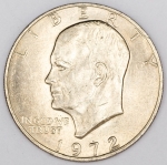 Numismática, USA Dolar Grande, Já Não Circula Mais 37mm Muito Procurada  1972