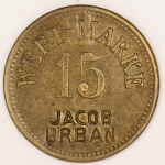 Numismática, Alemanha Magnífica Peça Proveniente de Coleção Adquirida na Alemanha. 15 Pfennig De Jacob Urban