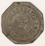 Numismática, Alemanha Magnífica Peça Proveniente de Coleção Adquirida na Alemanha. 5 Pfennig. Regensburg Bayern