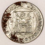 Numismática, Alemanha Magnífica Peça Proveniente de Coleção Adquirida na Alemanha. 5 Pfennig Pirmasens 1918 Linda