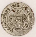 Numismática, Alemanha Magnífica Peça Proveniente de Coleção Adquirida na Alemanha. 1 Pfennig Peine Linda Peça