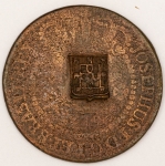 Numismática, Brasil Cobre XX Reis 1774 com Carimbo Escudete Suspeito