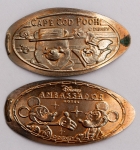 Numismática, USA Disney. Tokens. 2 Peças Já Muito Raras com Grande Procura -