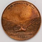 Numismática, Brasil Medalha `15 de Novembro de 1889 - 1894 Comemorativa. a Republica Gravador Hilarião Carneiro 54mm 64g