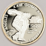 Numismática, USA Peça em Tamanho Reduzido em Prata 925. Marcada e Contrastada. Encapsulada 13,5g 