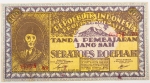 Numismática, Indonésia 100 Rupias para Estudo e Devida Classificação