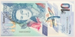 Numismática, Caribe 10 Dollars Polímero Flor