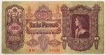 Numismática, Hungria 100 Pengö 1930