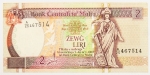 Numismática, Malta 2 Liras 1967