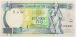 Numismática, Malta 5 Liras 1967