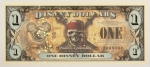 Numismática, USA Disney Dollar - Raro