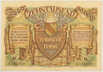 Numismática, Alemanha 10.000 Marcos 1923 Linda