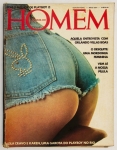 Revista, Homem. Edição de maio/77. Capa Leila Cravo, entrevista com Orlando Villas-Bôas.