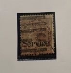 India Inglesa - Ano 1867/1873 - Serviço - Nº19 - Yvert 1 Euro