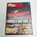 revista quatro rodas 1970 sem garantia Qualquer duvida entrar em contato pelo whatsaap: 11948723970 ou pelo nosso email: loucoporantiguidades@gmail.com. OBS: A sua participação em nosso leilão ajuda em causas animais.