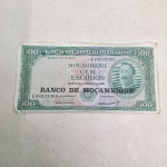 100 Escudos de Moçambique. Qualquer duvida entrar em contato pelo whatsaap: 11948723970 ou pelo nosso email: loucoporantiguidades@gmail.com. OBS: A sua participação em nosso leilão ajuda em causas animais.