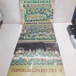 Posters Palmeiras Campeão Paulista. Qualquer duvida entrar em contato pelo whatsaap: 11948723970 ou pelo nosso email: loucoporantiguidades@gmail.com. OBS: A sua participação em nosso leilão ajuda em causas animais.