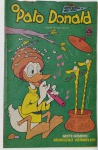 Gibi Antigo O Pato Donald Nº 1228 (1975) - Selo Abril 25 Anos - Destaque Morcego Vermelho
