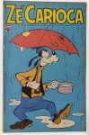 Gibi Antigo Zé Carioca Nº 1173 (1974) - Capa Pateta na Chuva - Editora Abril