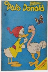 Gibi Antigo O Pato Donald Nº 1036 (1971) - Capa Peninha e Avestruz - Anúncio Revista Disneylândia
